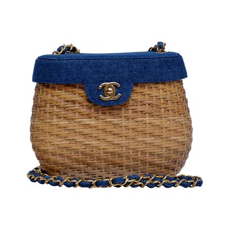 vintage chanel straw bag|How to Find the Best Vintage Chanel Bags Online .